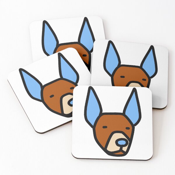 Item preview, Doberman Pinscher dog pop-art designed and sold by WhackoDesigns.