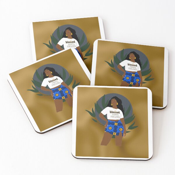 Item preview, Blessed, Thankful and Focused  designed and sold by Pine-n-Zest.