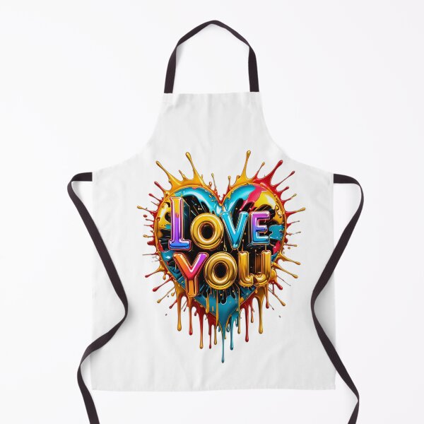 Item preview, Love you Multi color, hyper fluo, design designed and sold by Dan9010.