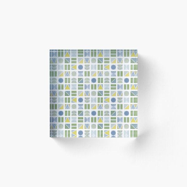 Item preview, Shape Symphony - ST 0007 A designed and sold by The Colorful Corner.