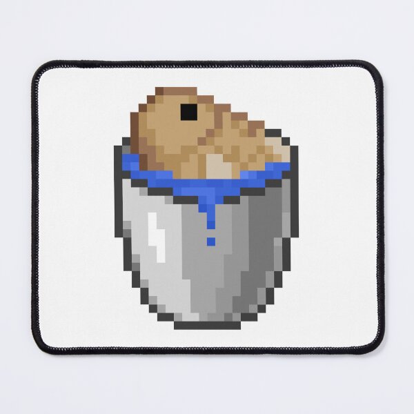 Item preview, Minecraft Bucket of Codfish Pixel Art Item Block designed and sold by Gamify Store.
