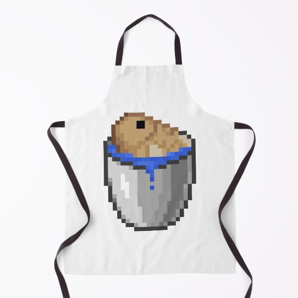 Item preview, Minecraft Bucket of Codfish Pixel Art Item Block designed and sold by Gamify Store.