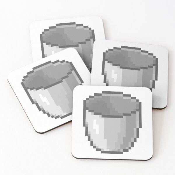 Item preview, Minecraft Empty Bucket Pixel Art Item Block designed and sold by Gamify Store.