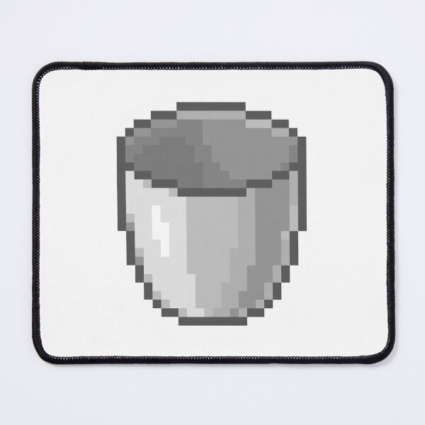 Item preview, Minecraft Empty Bucket Pixel Art Item Block designed and sold by Gamify Store.