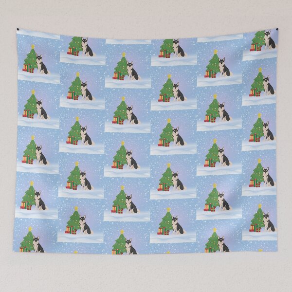 Item preview, Christmas Swedish Elkhound Dog designed and sold by thedoglovershop.