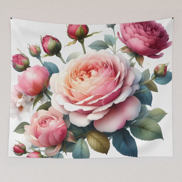 Item preview, English Rose Garden designed and sold by Olgas-Vision.