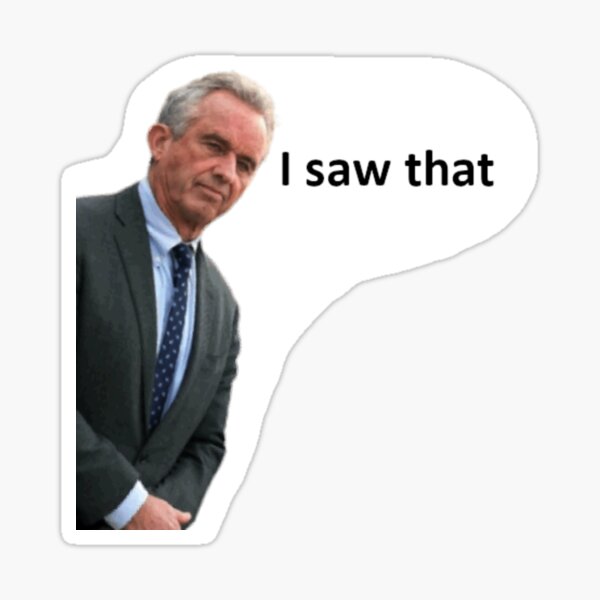 Item preview, Robert F. Kennedy Jr. I Saw That designed and sold by SilverFrog.