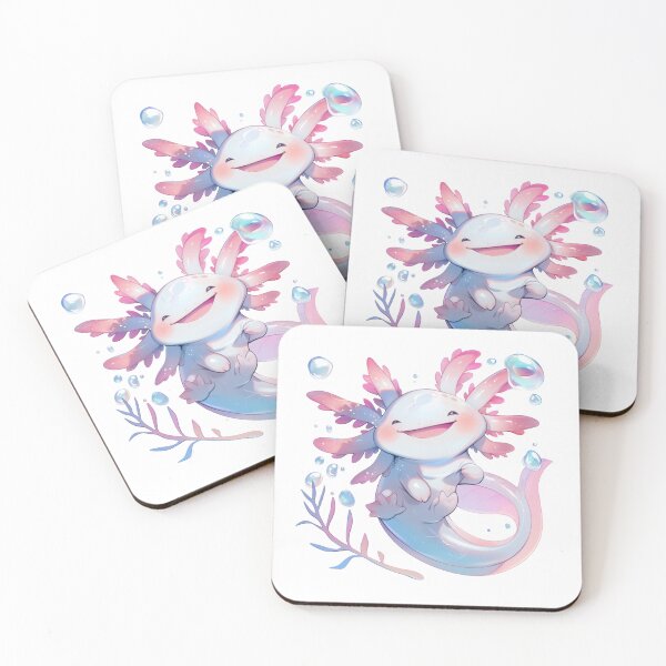 Item preview, Cute happy axolotl designed and sold by SMARTKIT  DESIGNAGENCY.