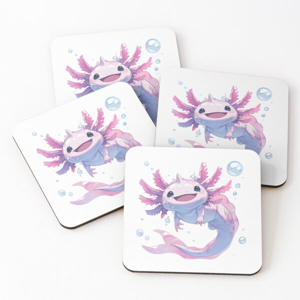 Item preview, Cute happy axolotl designed and sold by SMARTKIT  DESIGNAGENCY.