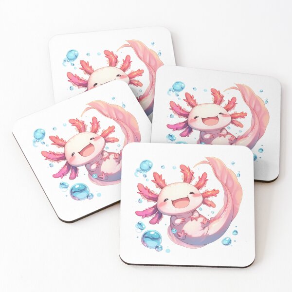 Item preview, Cute happy axolotl designed and sold by SMARTKIT  DESIGNAGENCY.
