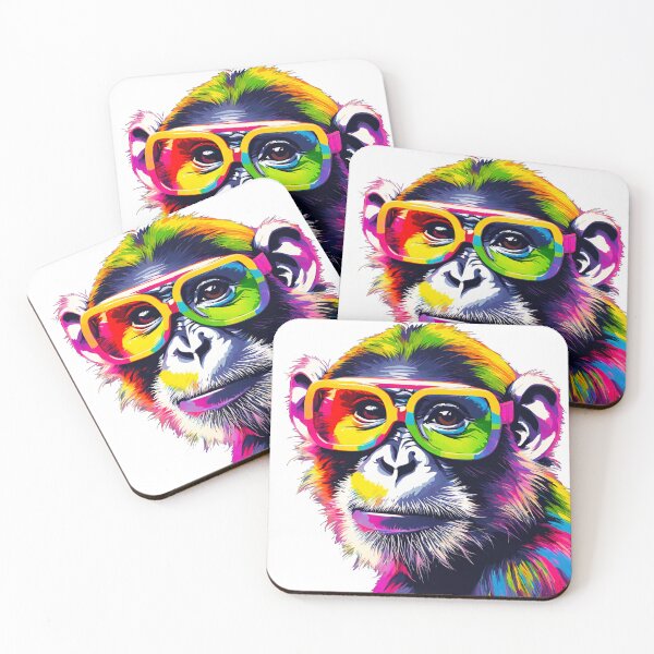 Item preview, Funky Monkey Portrait 7 designed and sold by Tom-Johnson.