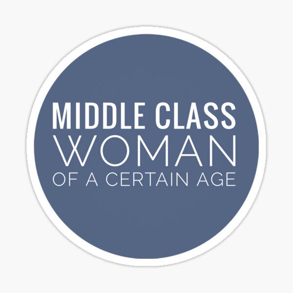 Item preview,  Middle Class Woman of a Certain Age T Shirt  designed and sold by Jenny Meehan Home Decor/Surface Patterns for Interior Design.