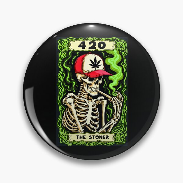 Artikelvorschau, Das Stoner -Skelett 420 entworfen und verkauft von VividDripCo.