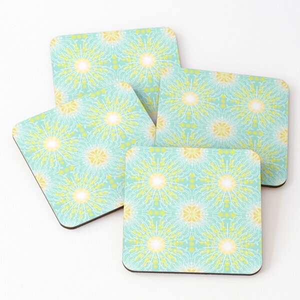 Item preview, Celestial Radiance - Green and yellow designed and sold by Carina Parry Studios.