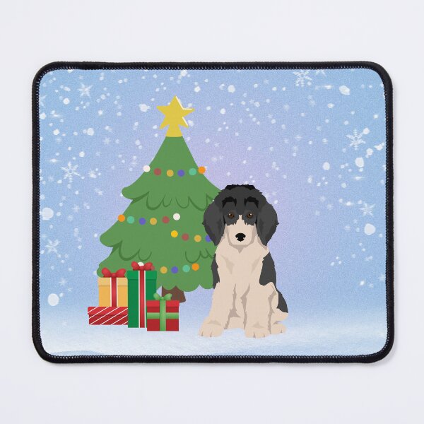 Item preview, Christmas Poodle Dog designed and sold by thedoglovershop.