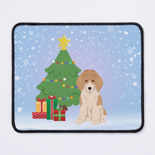 Item preview, Christmas Poodle Dog designed and sold by thedoglovershop.