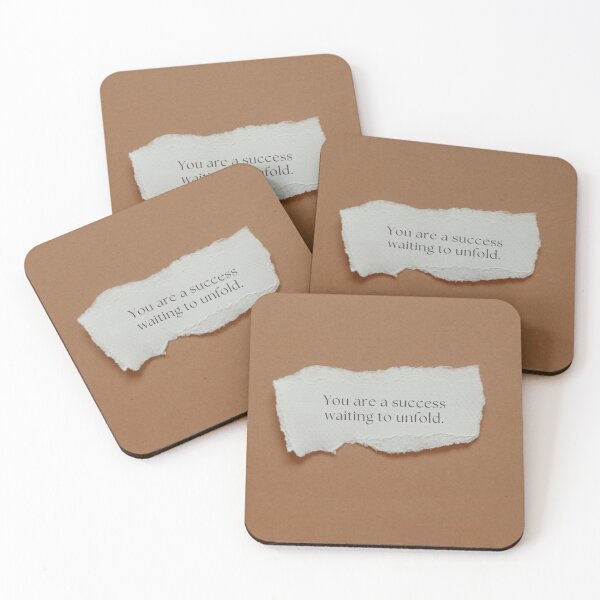 Item preview, You are a success waiting to unfold. designed and sold by Univers Gifts.