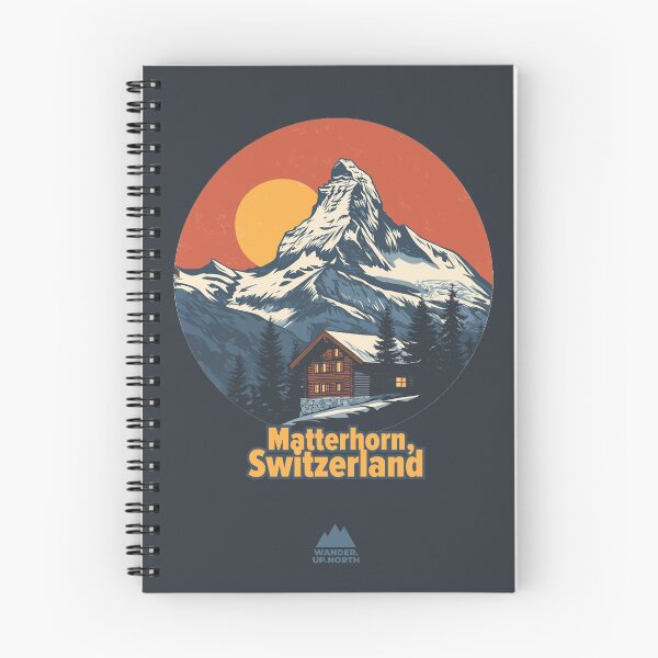 Item preview, Matterhorn Swiss Alps (Switzerland) | Iconic Trails and Peaks Series designed and sold by WanderUpNorth.