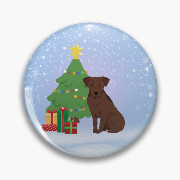 Item preview, Christmas Patterdale Terrier Dog designed and sold by thedoglovershop.