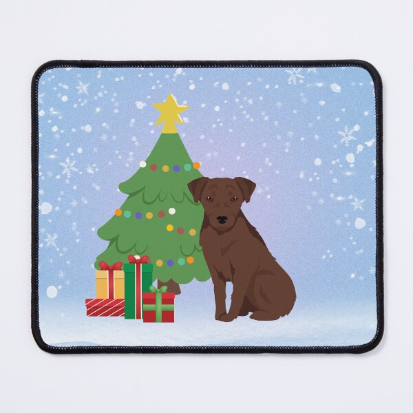 Item preview, Christmas Patterdale Terrier Dog designed and sold by thedoglovershop.
