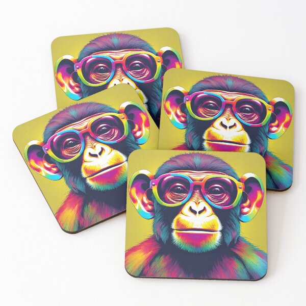 Item preview, Funky Monkey Portrait 9 designed and sold by Tom-Johnson.