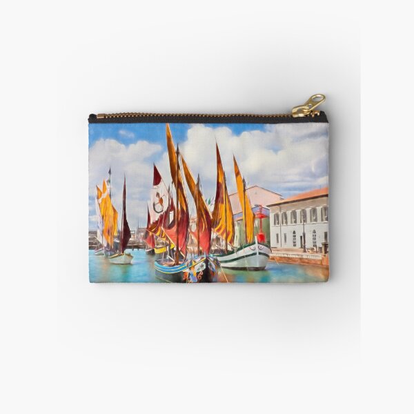 Item preview, Cesenatico, Emilia Romagna, Italy. Watercolor painting of the ancient fishing sailing boats designed and sold by Ermes.S.