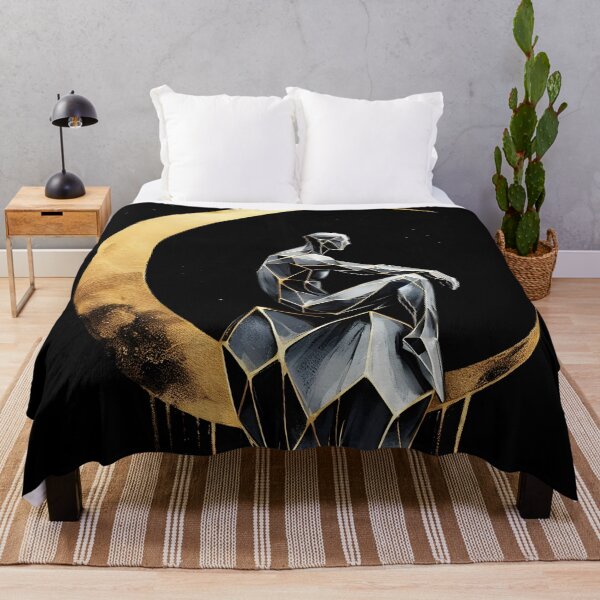 Item preview, Kintsugi Man on the Moon, Ai Generated Art designed and sold by ACC .