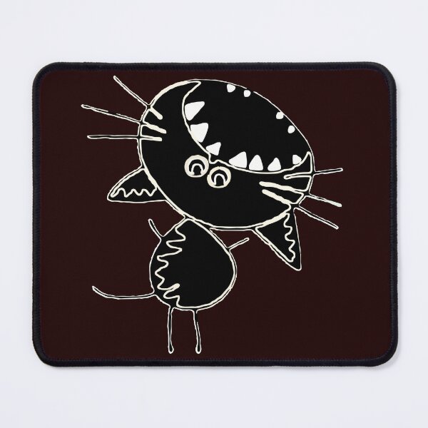Item preview, Black Meowing Cat designed and sold by TerazTy.