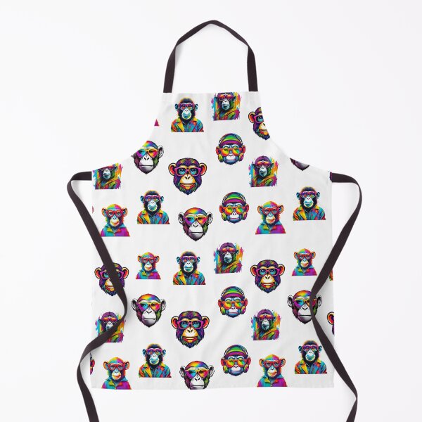 Item preview, Funky Monkey Portrait Pattern 2 designed and sold by Tom-Johnson.