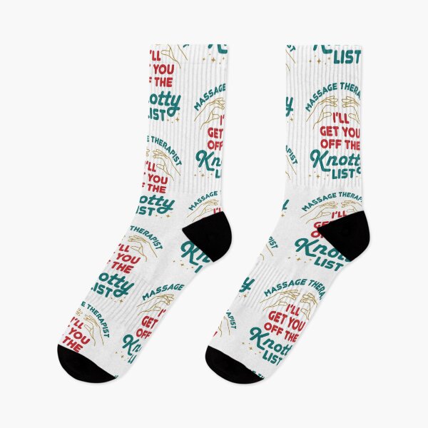 Item preview, Massage Therapist I'll Get You Off the Knotty List designed and sold by jaygo.