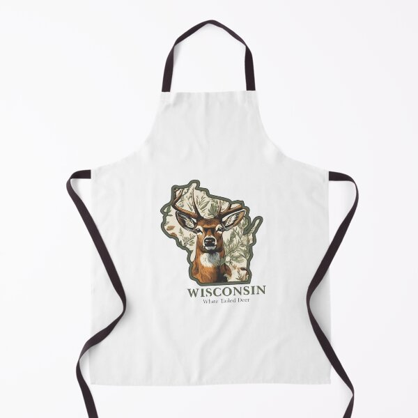 Item preview, Wisconsin Badger State Nature White Tailed Deer designed and sold by BixArtGraphix.