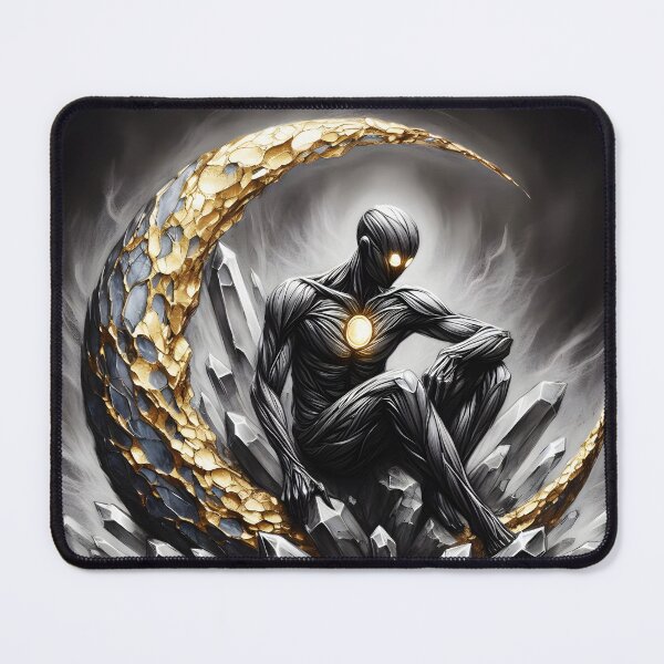 Item preview, Kintsugi Man on the Moon, Ai Generated Art designed and sold by ACC .