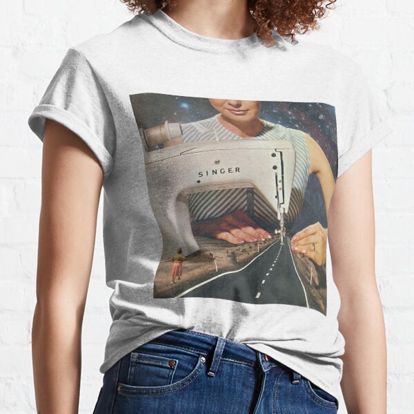 Item preview, This is how a road gets made - Sewing Machine designed and sold by Vertigo Artography.