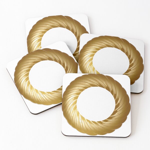Item preview, Golden Swirl Frame with White Center designed and sold by cornelliusy.