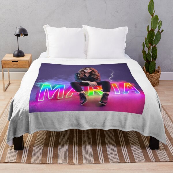 Item preview, nice woman with Neon 3D Maria Name Design designed and sold by Mido-artister.