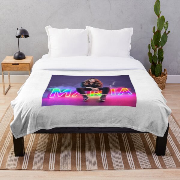 Item preview, nice woman with Neon 3D Maria Name Design designed and sold by Mido-artister.