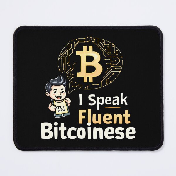 Item preview, I speak fluent Bitcoinese bitcoin 2024 designed and sold by VividDripCo.