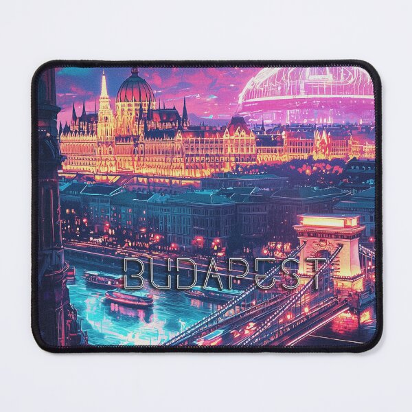 Item preview, Budapest Cyberpunk designed and sold by FuturiTravel.