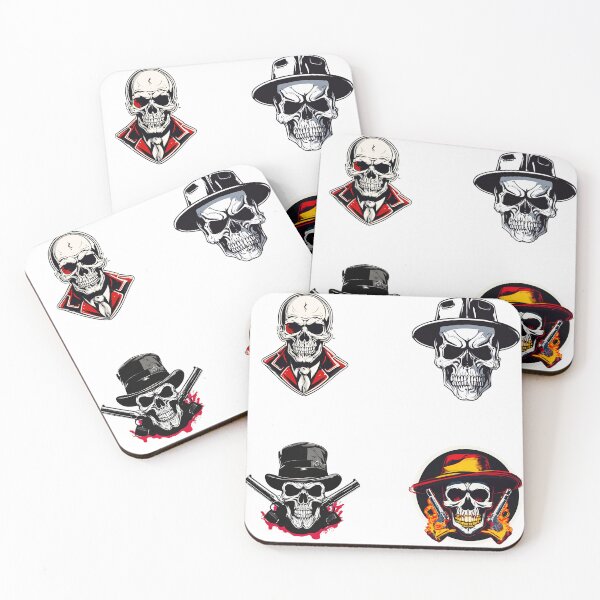 Item preview, Gangster Skull Mafia Boss Collection designed and sold by Tom-Johnson.