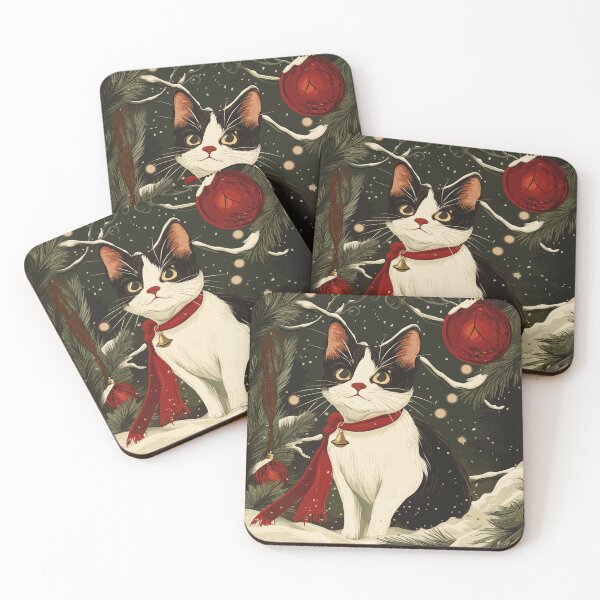 Item preview, Yuletide Whiskers designed and sold by graphicgrain.