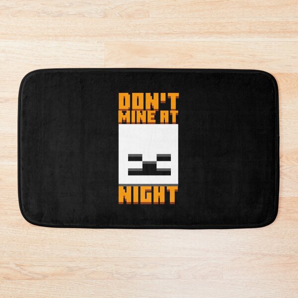 Item preview, Minecraft Don't Mine at Night  designed and sold by Kubala Designs.