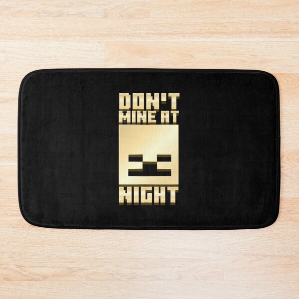 Item preview, Minecraft Don't Mine at Night  designed and sold by Kubala Designs.