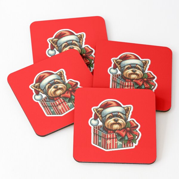 Item preview, Yorkshire terrier, Yorkie Christmas Xmas Gift designed and sold by ThisDress.