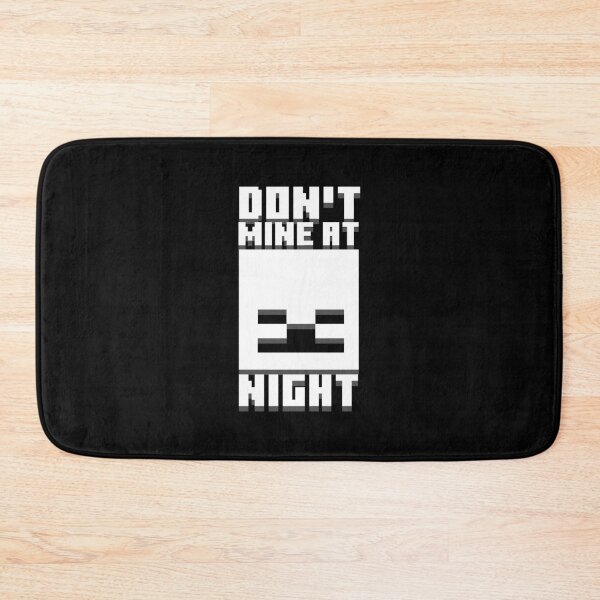 Item preview, Minecraft Don't Mine at Night  designed and sold by Kubala Designs.