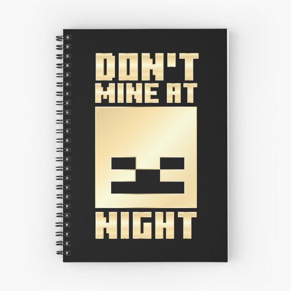 Item preview, Minecraft Don't Mine at Night  designed and sold by Kubala Designs.