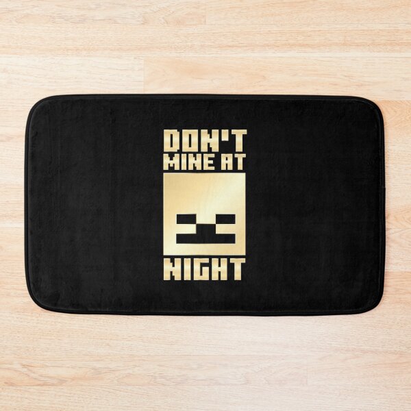 Item preview, Minecraft Don't Mine at Night  designed and sold by Kubala Designs.
