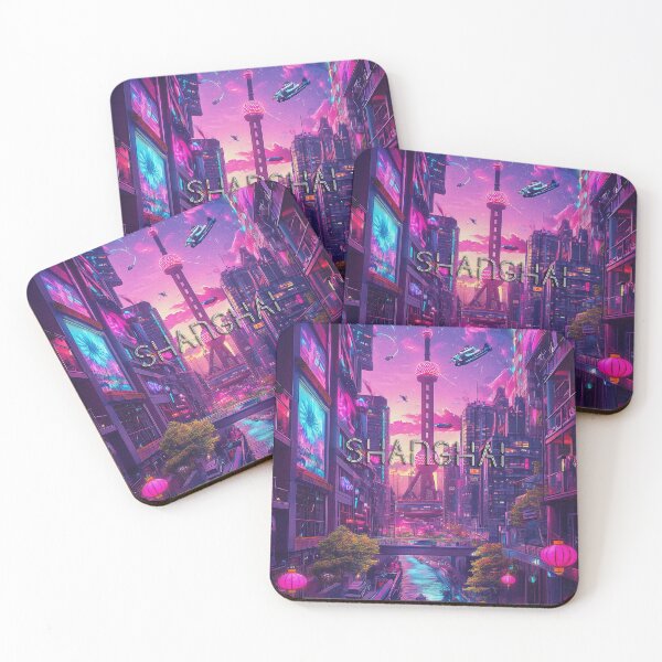 Item preview, Shanghai Cyberpunk designed and sold by FuturiTravel.