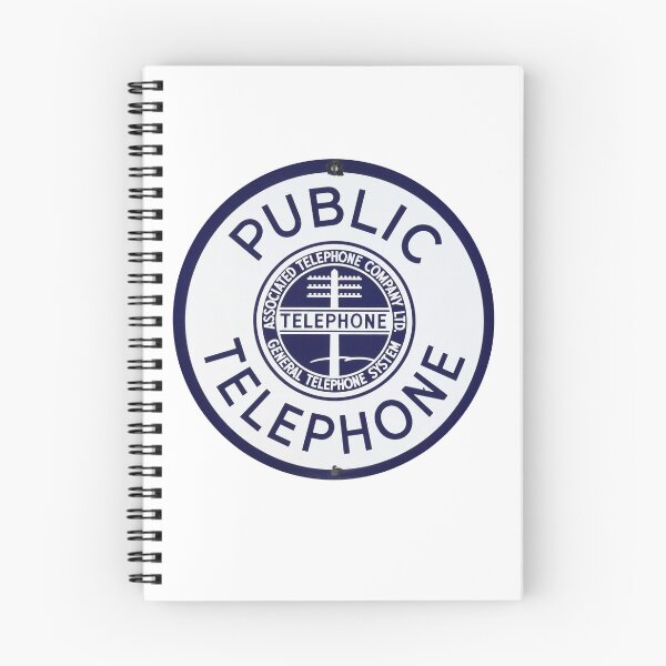 Item preview, Vintage Public Telephone Sign designed and sold by MattF13.