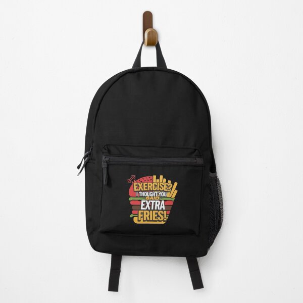 Item preview, Exercise I Thought You Said Extra Fries designed and sold by artchic4you.