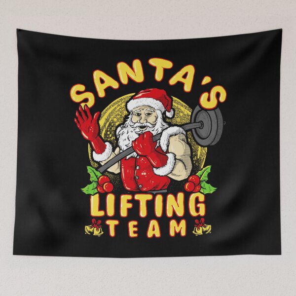 Item preview, Santa Claus Lifting Team designed and sold by MrGlayga.